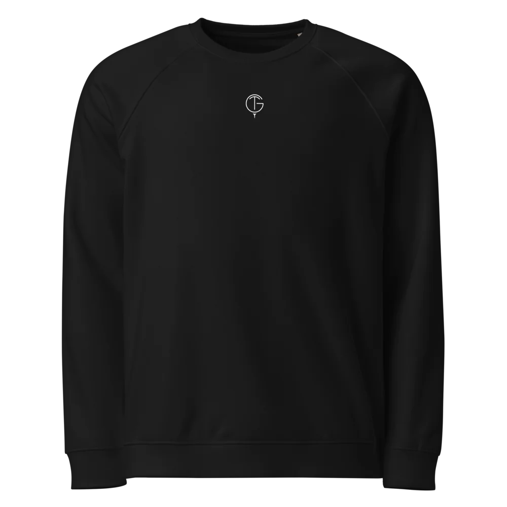 GolfThing Performance Golf Sweater Crew Neck Charcoal Melange