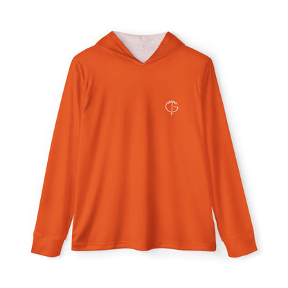 Men's GolfThing Moisture Wicking Golf Hoodie - Orange