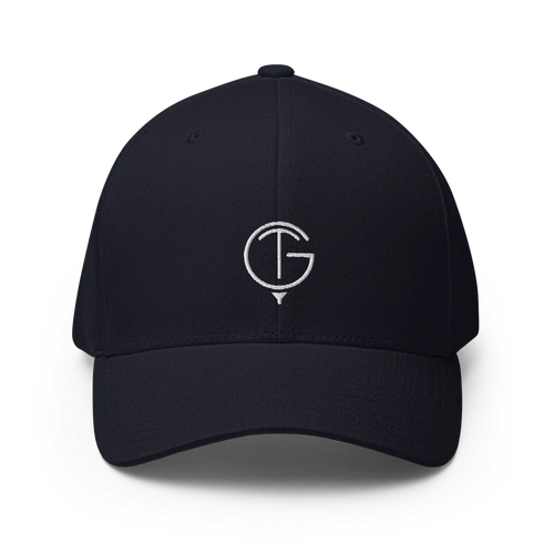 GolfThing Closed-Back Structured Cap | Flexfit Dark Navy