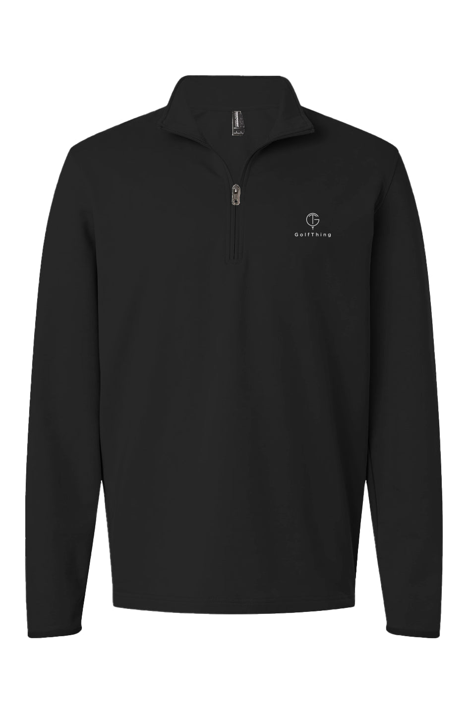 GolfThing Signature Zip Golf Black