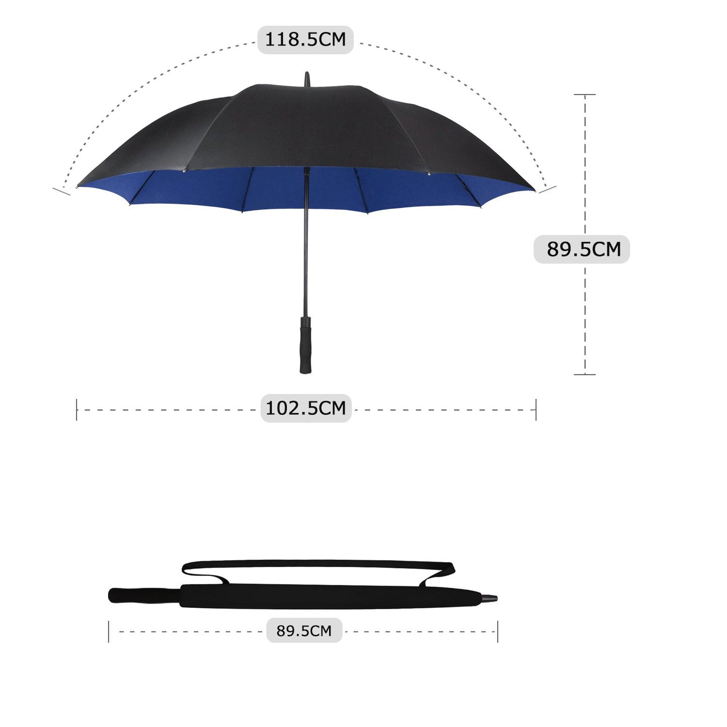 GolfThing Double Layers  Golf Umbrella  27 Inch and 30 Inch