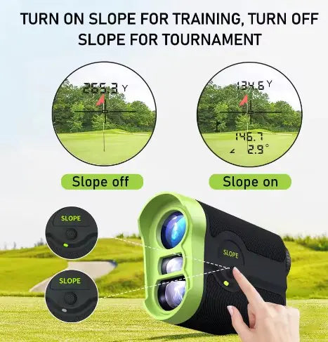 Golf Laser Rangefinder Black