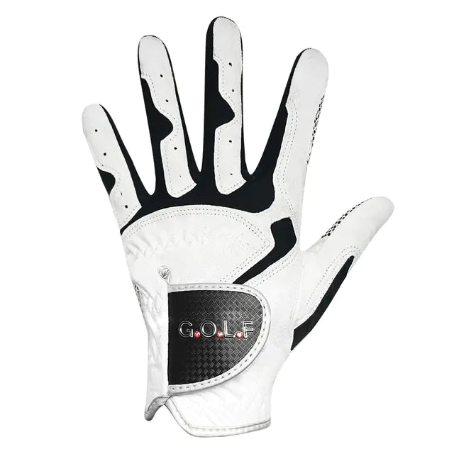 Men's Golf Improved Grip Glove Right Handed White