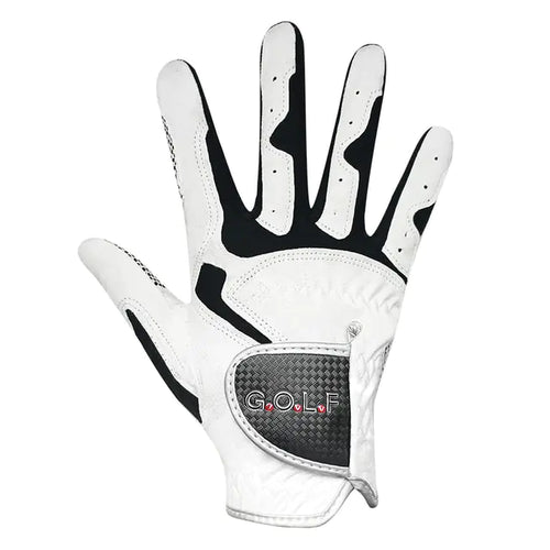 Men's Golf Improved Grip Glove Right Handed White