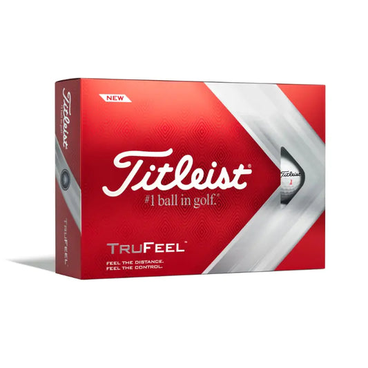 TruFeel Golf Balls, 12 Pack, White