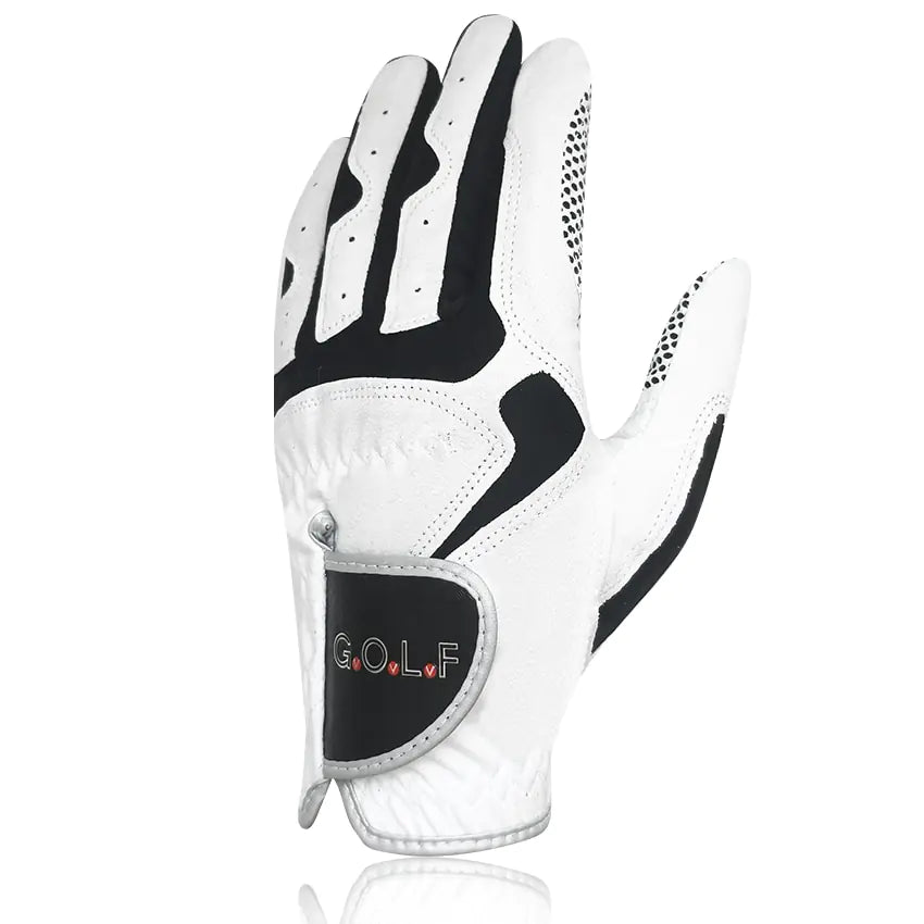 Men's Golf Improved Grip Glove Right Handed White