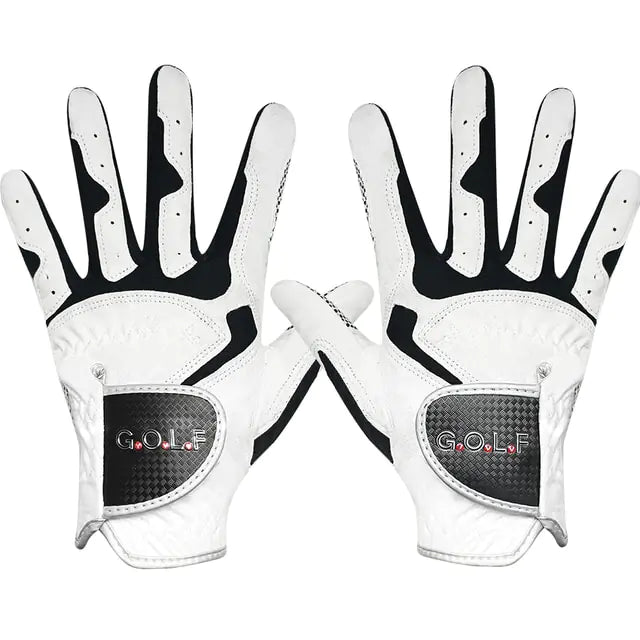 Men's Golf Improved Grip Glove Right Handed White