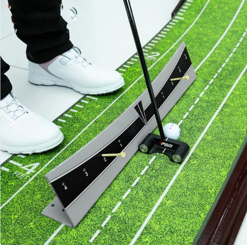 Putter Swing Path and Alignment Training Aid