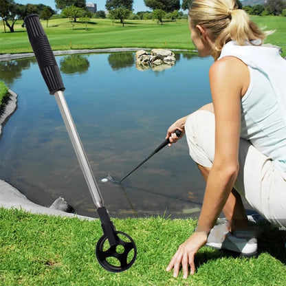 Extendable Stainless Steel Pole Golf Ball Retriever