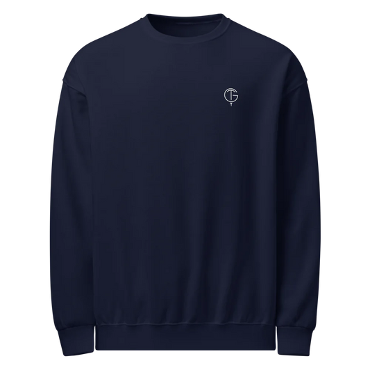 Men's GolfThing Classic Crew Neck Sweatshirt Navy