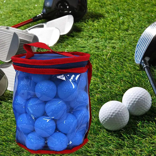 GolfThing Reusable Golf Ball Bags With Zipper