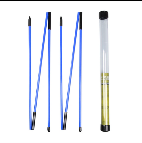 Golf Alignment Sticks 2 Pack Blue