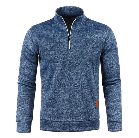 Men'S GolfThing Half Zip Pullover Navy