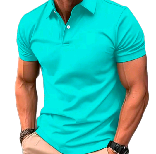 Men’s GolfThing Slim Polo Shirt Fruit Green