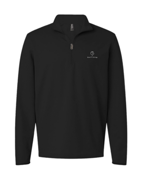 GolfThing Signature Zip Golf Black