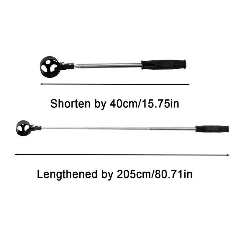 Extendable Stainless Steel Pole Golf Ball Retriever