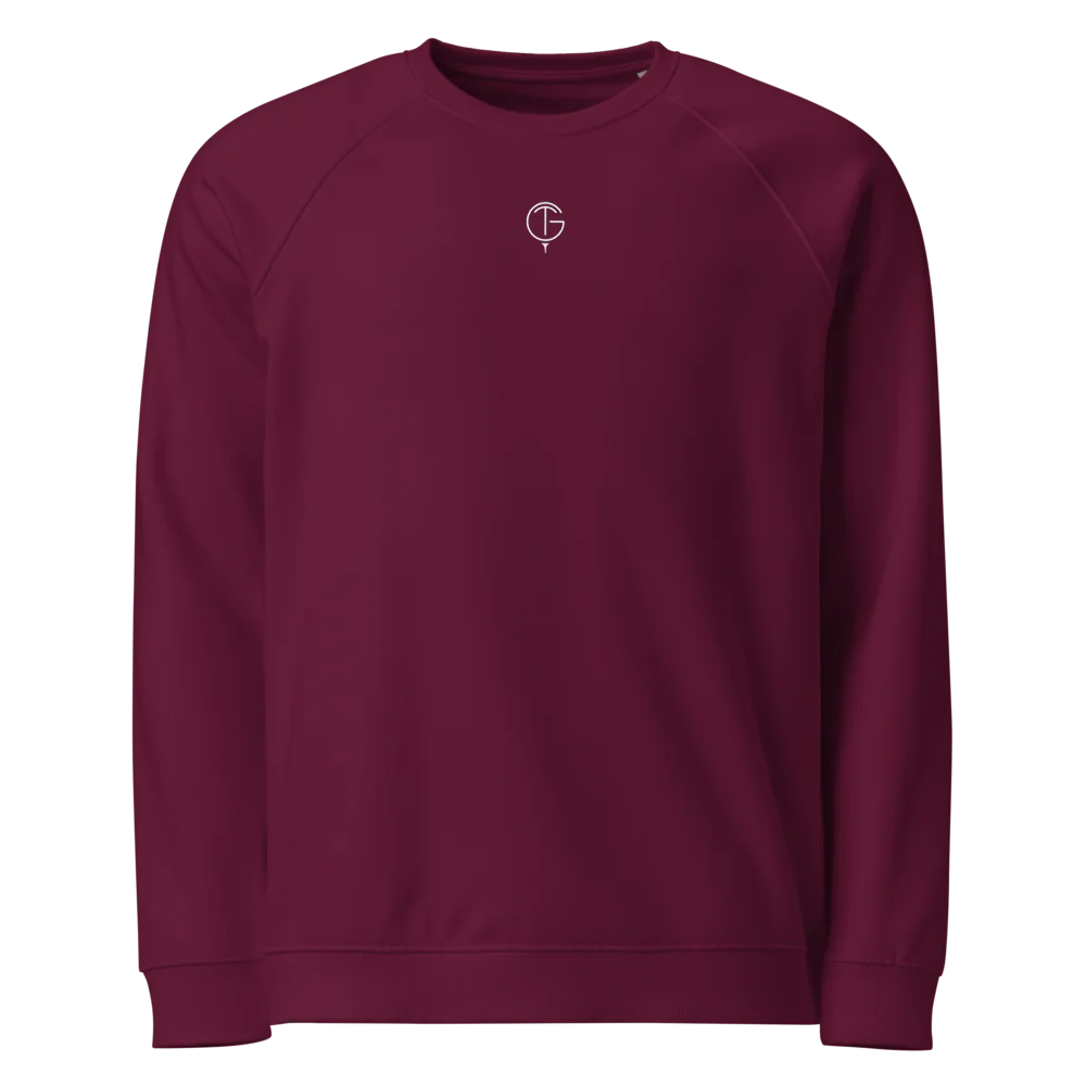 GolfThing Performance Golf Sweater Crew Neck Burnt Orange