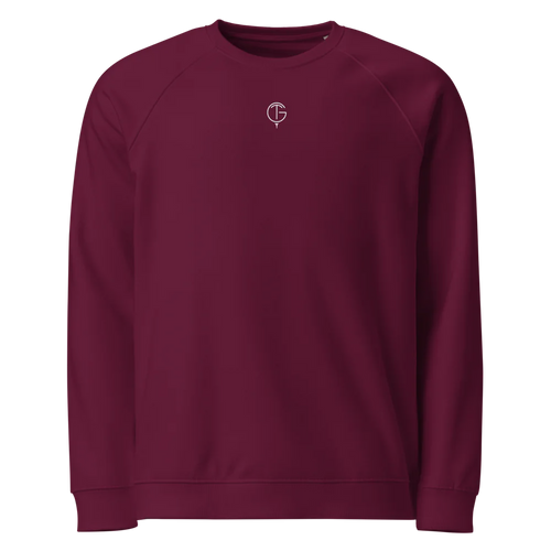 GolfThing Performance Golf Sweater Crew Neck Maroon