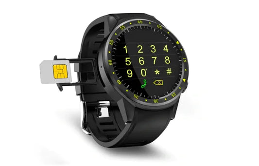 Sports Pedometer GPS Smart Watch Black