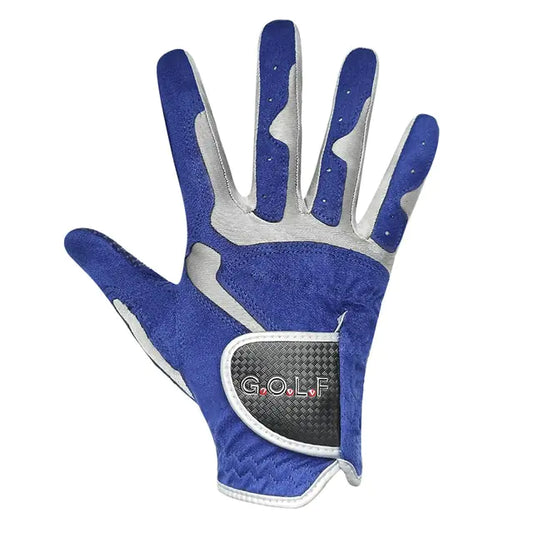 Men's Golf Improved Grip Glove Right Handed Blue