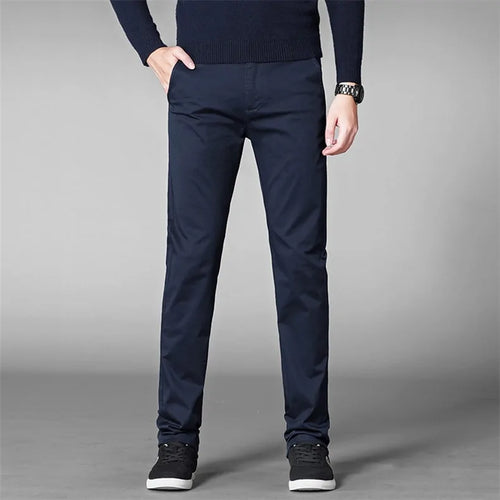 Men's GolfThing Fitted Chinos Navy