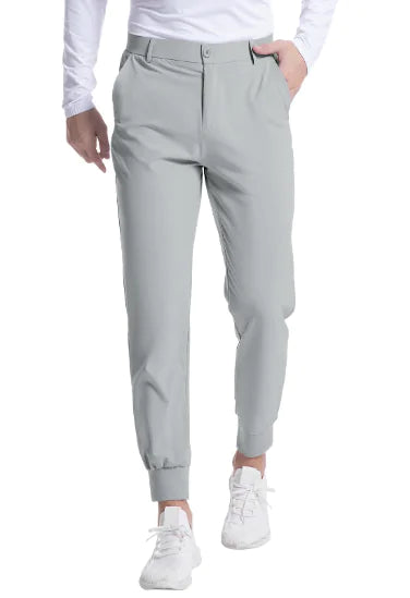 GolfThing Golf Style Joggers Light Grey