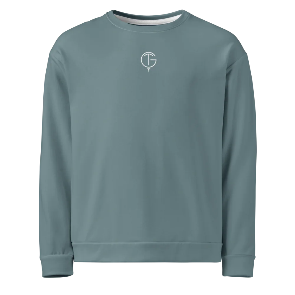 GolfThing Performance Golf Sweater - Khaki Green